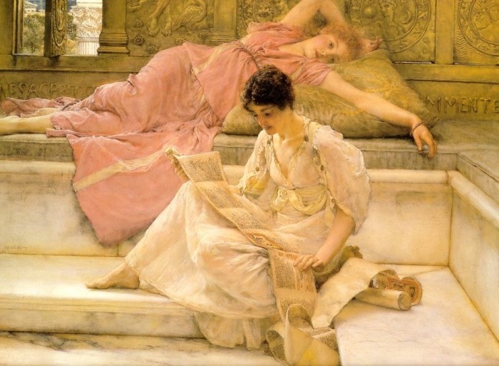 Alma-Tadema Lawrence - Le poete favori.jpg